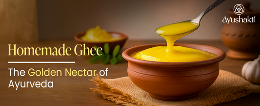 Homemade Ghee – The Golden Nectar of Ayurveda